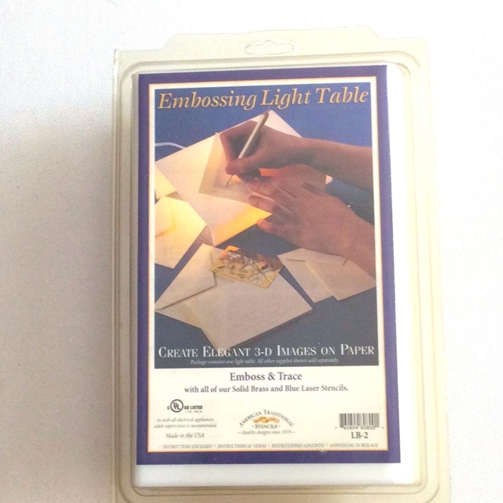 Embossing Light Table - White